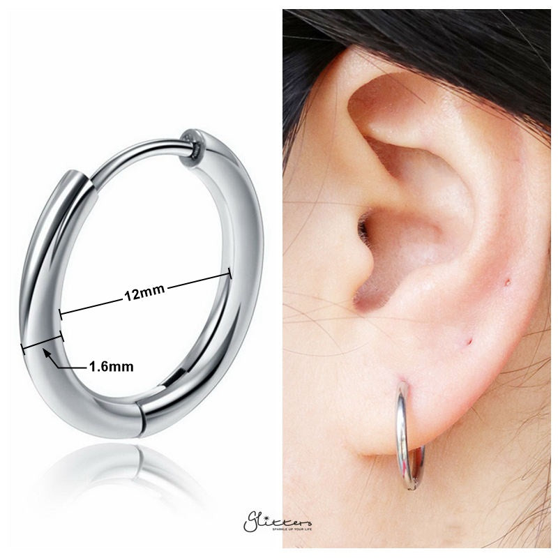 Buy Mens Earrings Gold Stud Earrings for Men Circle 6mm Stud Earrings Men  Black / Silver Round Steel Studs Earring Mens Jewelry Gifts Online in India  - Etsy